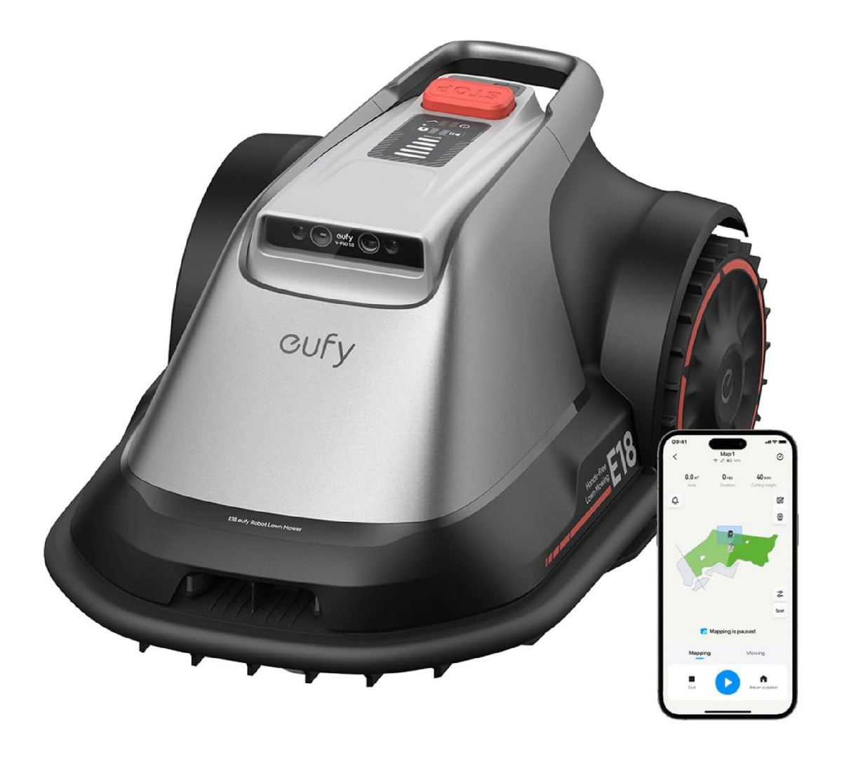 Senza fili senza RTK per giardino, Tagliaerba robot