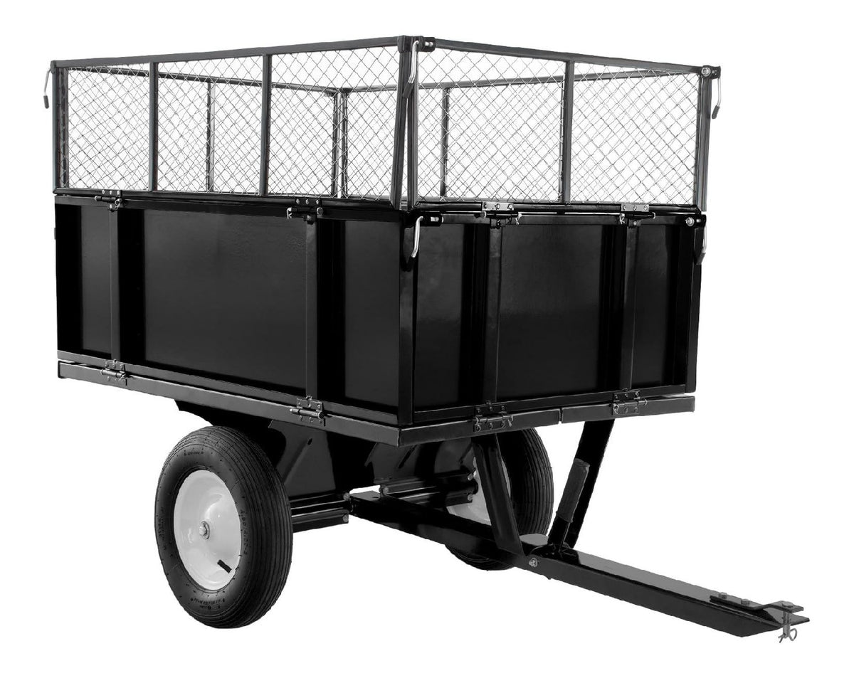 ALTA PORTATA Carrello giardino Carrelli per trattorini 300 kg 80 cm