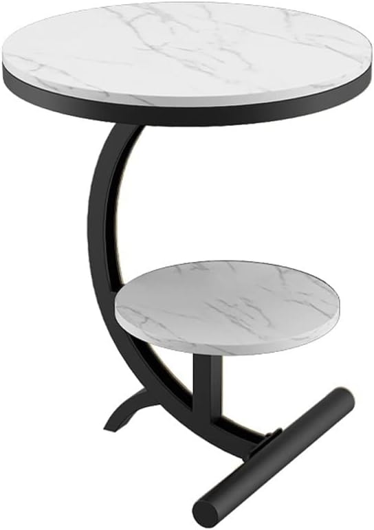 Arredamento del Soggiorno Piccolo tavolino tavolino tavolino Marmo Semplice Piccolo Appartamento Divano Angolo Tavolo Balcone Piccolo tavolino da caff¨¨ Tavolino(B)