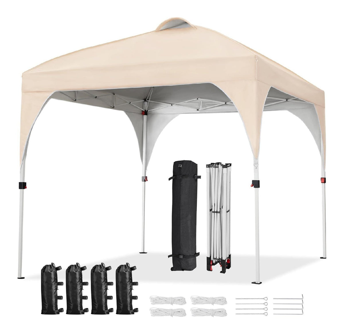 Materiali selezionati Questo pieghevole per giardino, Gazebo 287 cm 115 cm