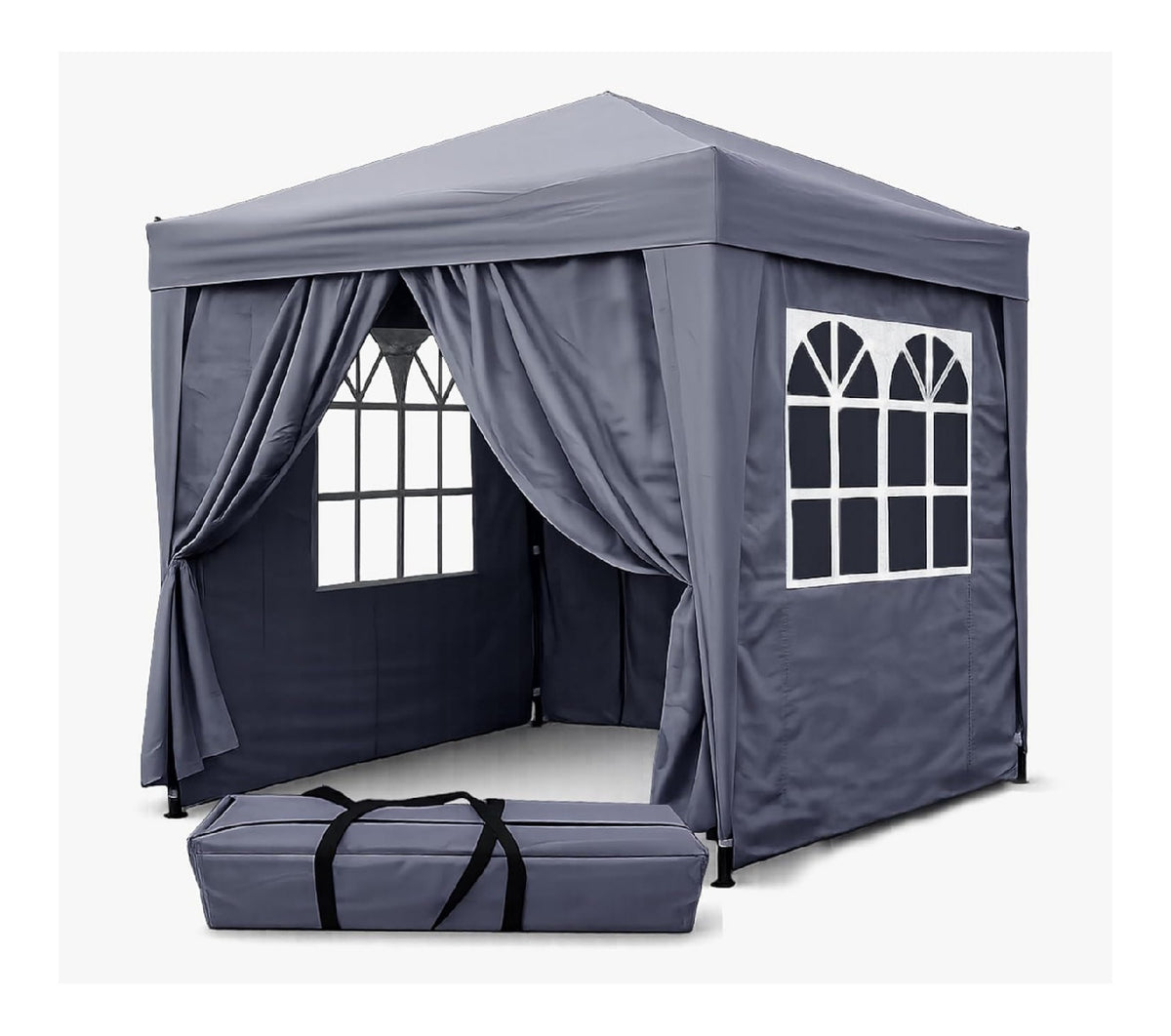 Gazebo Padiglione pieghevole pop-up spazi 5 m 250x250x245cm