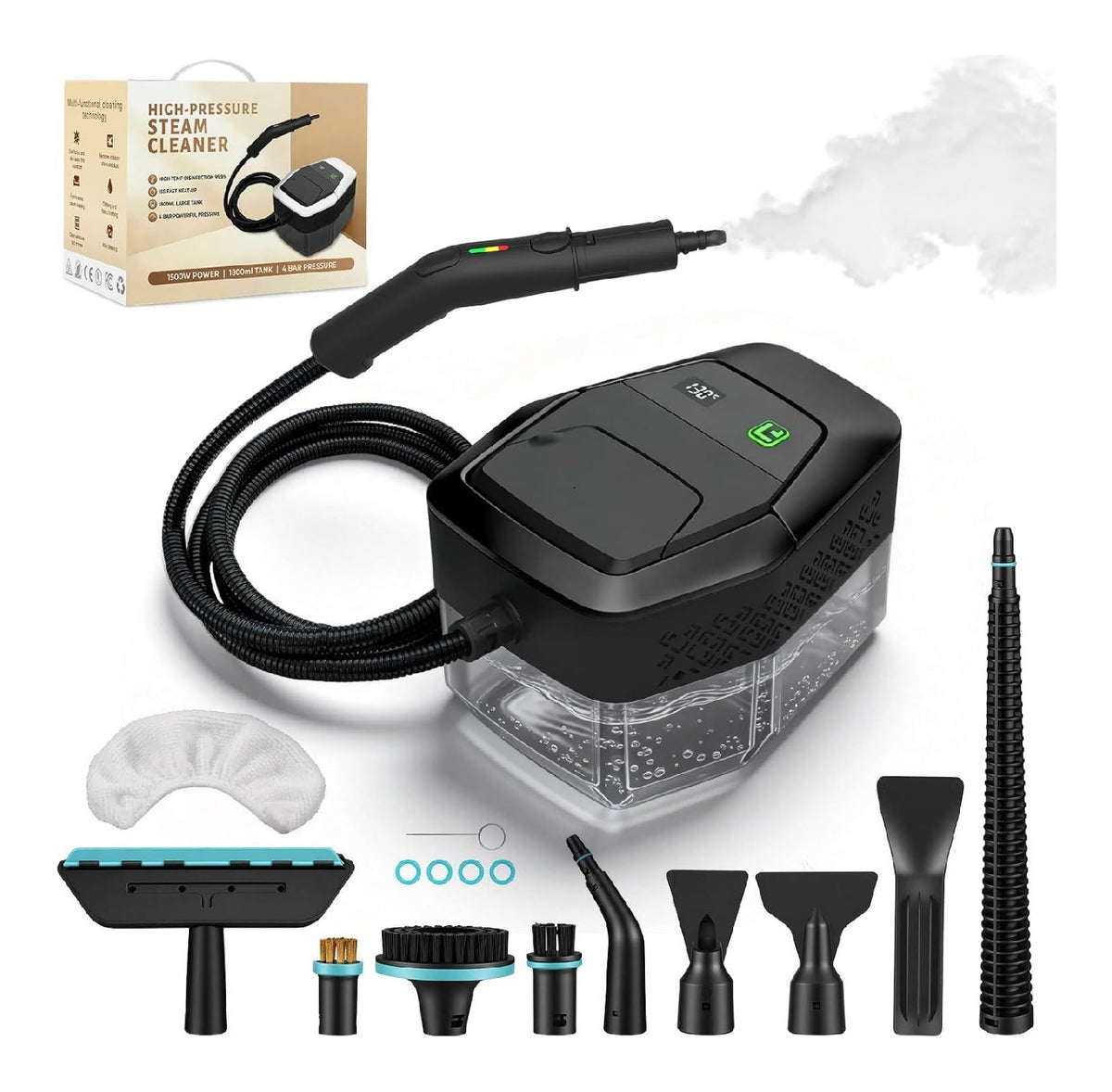 Aspirapolvere e pulitori a vapore per uso esterno HIGH STEAM This manual 1500W 4 bar