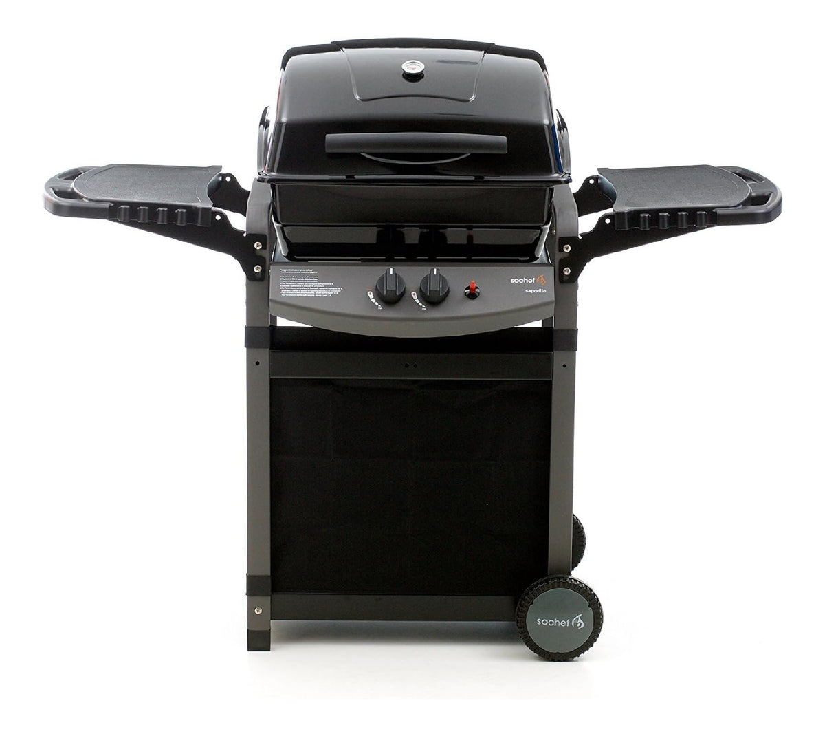 Barbecue a gas Sistema Cottura Pietra Lavica 37cm 51 x 37cm