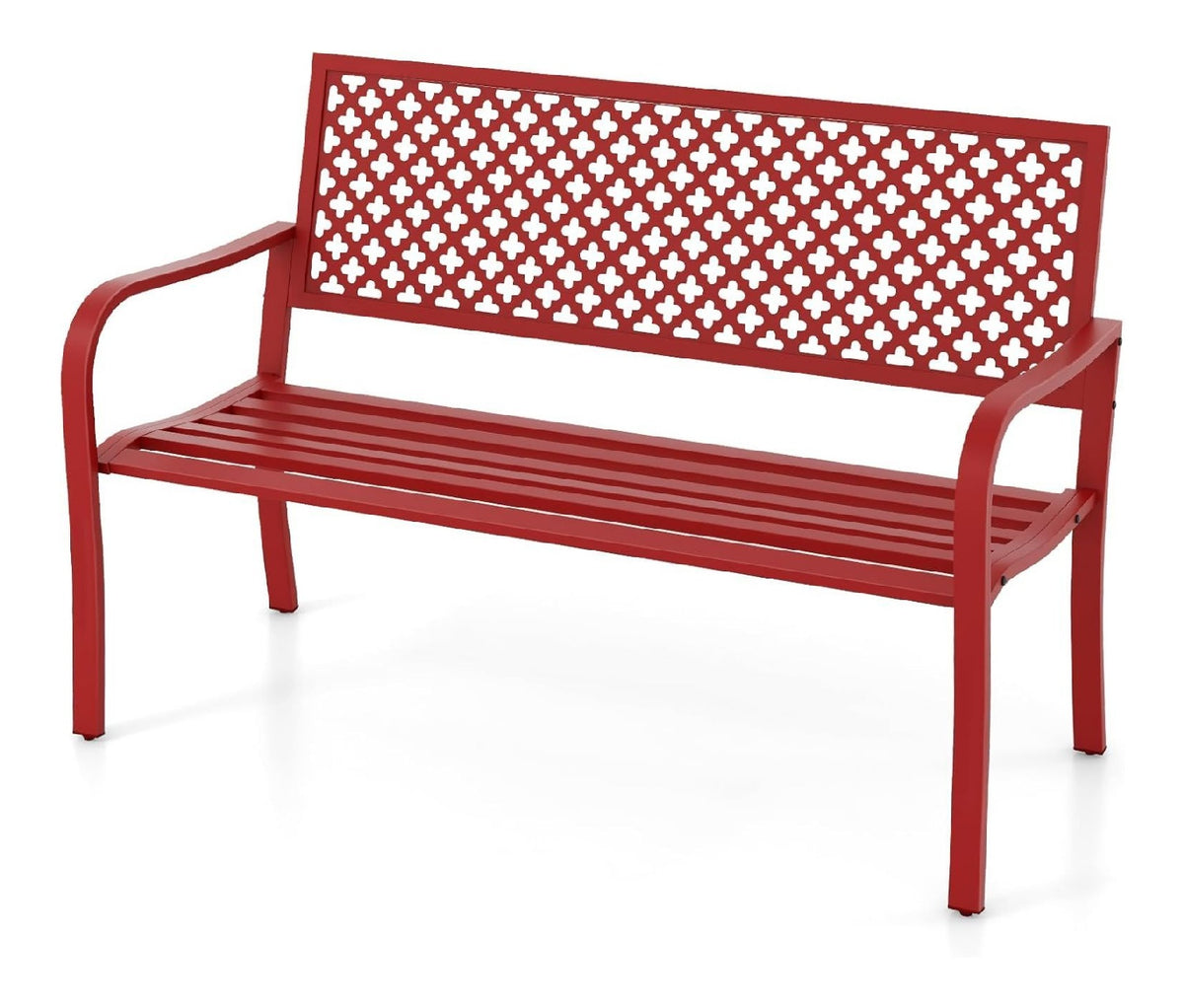 Elegante Schienale Traforato panchina Panche 300 kg