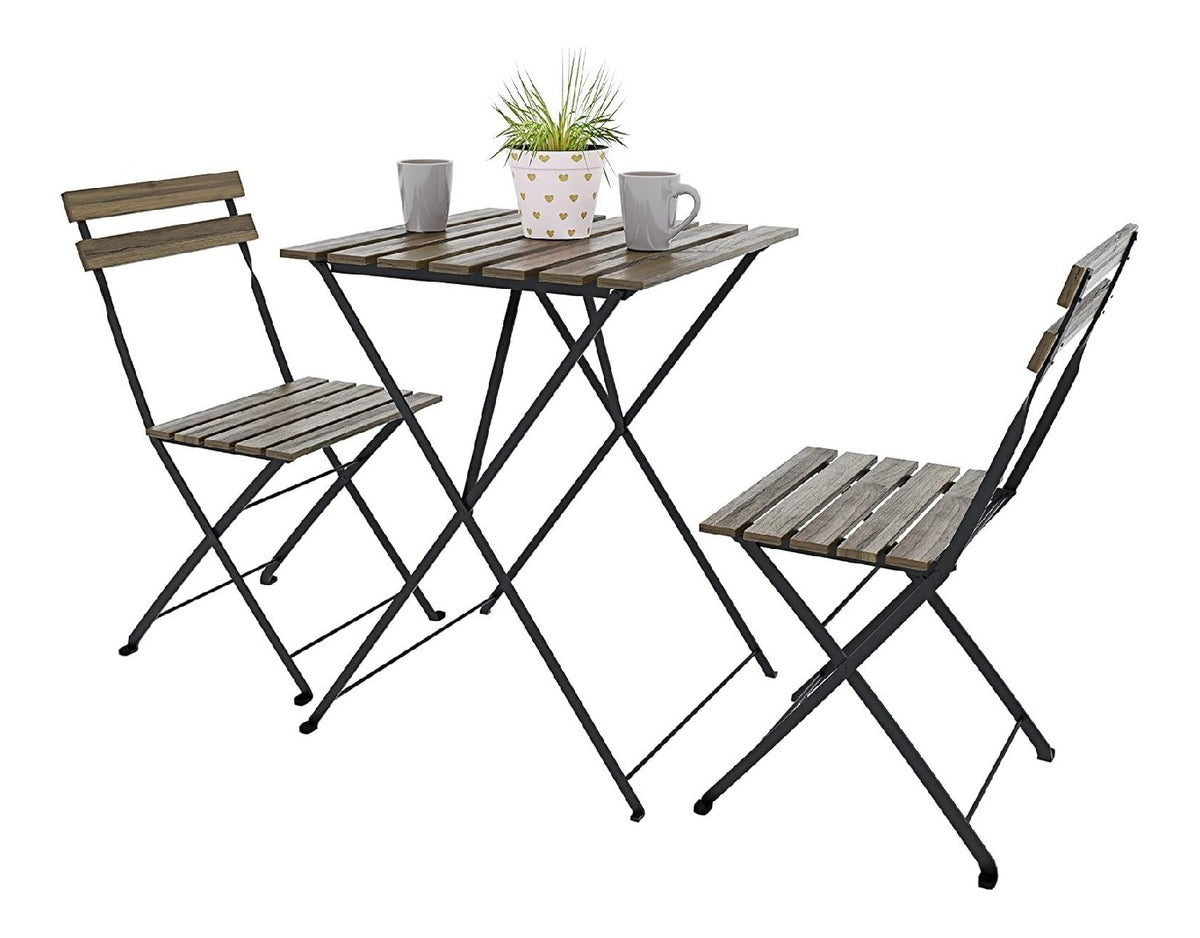 Splendido pratico bistrot Hanoi per giardino, Set bistro 79 cm 71 cm