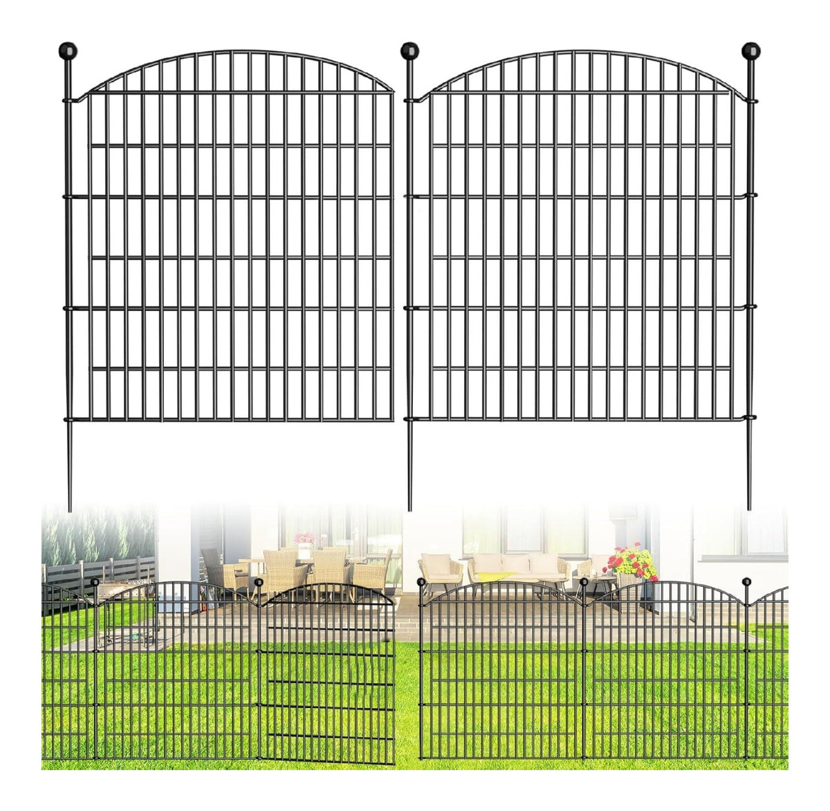 Recinzioni decorative per uso esterno Dimensioni ogni pannello misura