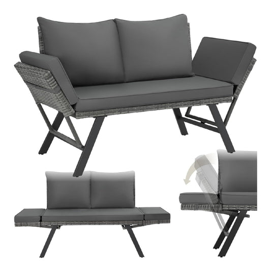 Divani RAGGI Realizzato polyrattan alta