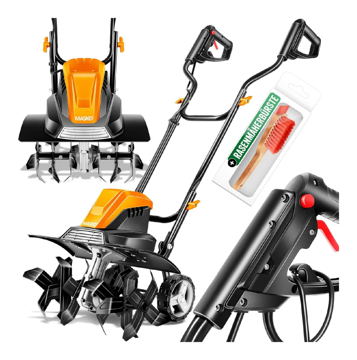 Motozappe POTENTE Potente motore elettrico 1500W