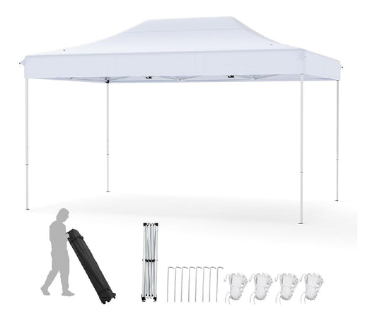 Tettoia Anti-accumulo d'Acqua Realizzata Tende per eventi e tendoni 445 cm 300 x 445 cm