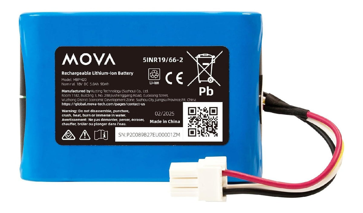 Batterie per uso esterno High capacity battery with 18V 2.5Ah
