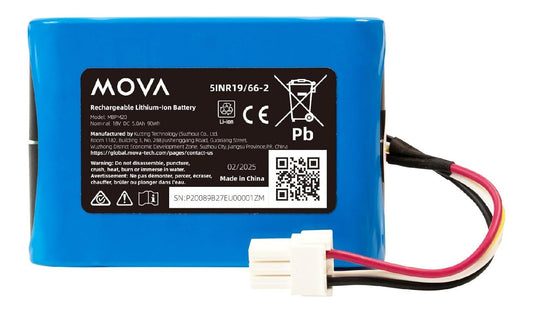 Batterie per uso esterno High capacity battery with 18V 2.5Ah