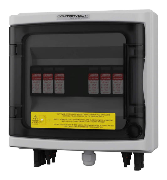 Progettato protezione moduli cristallini Scatole proteggi connessioni 1000 V 100 mm