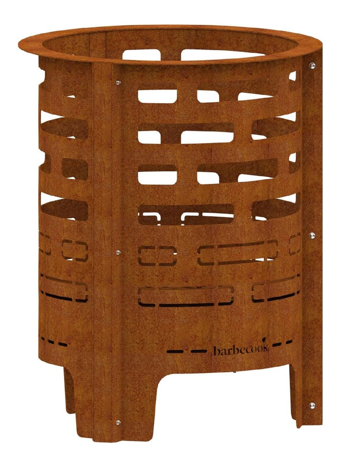presentiamo Jules nuovo cesto Cestini per carbonella 56 cm 2 x 56 cm