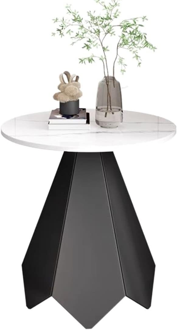 TUSUOD Arredamento del Soggiorno Tavolino Rotondo Tavolino da caff¨¨ Comodino Moderno for Camera da Letto Tavolino da caff¨¨ Piccolo for Soggiorno Camera da Letto Piccolo Spazio Tavolino