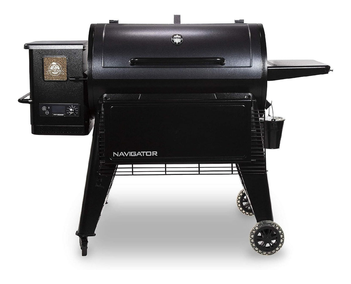 Navigator BOSS Permette affumicare per giardino, Barbecue a pellet 14,5 kg 50 cm