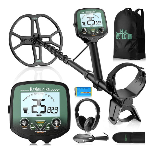 Metal detector 1,6 kg 47 cm con Bilanciamento Suolo Regolabile Migliorato