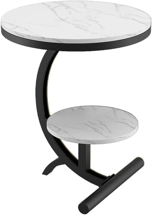 Arredamento del Soggiorno Piccolo tavolino tavolino tavolino Marmo Semplice Piccolo Appartamento Divano Angolo Tavolo Balcone Piccolo tavolino da caff¨¨ Tavolino(B)