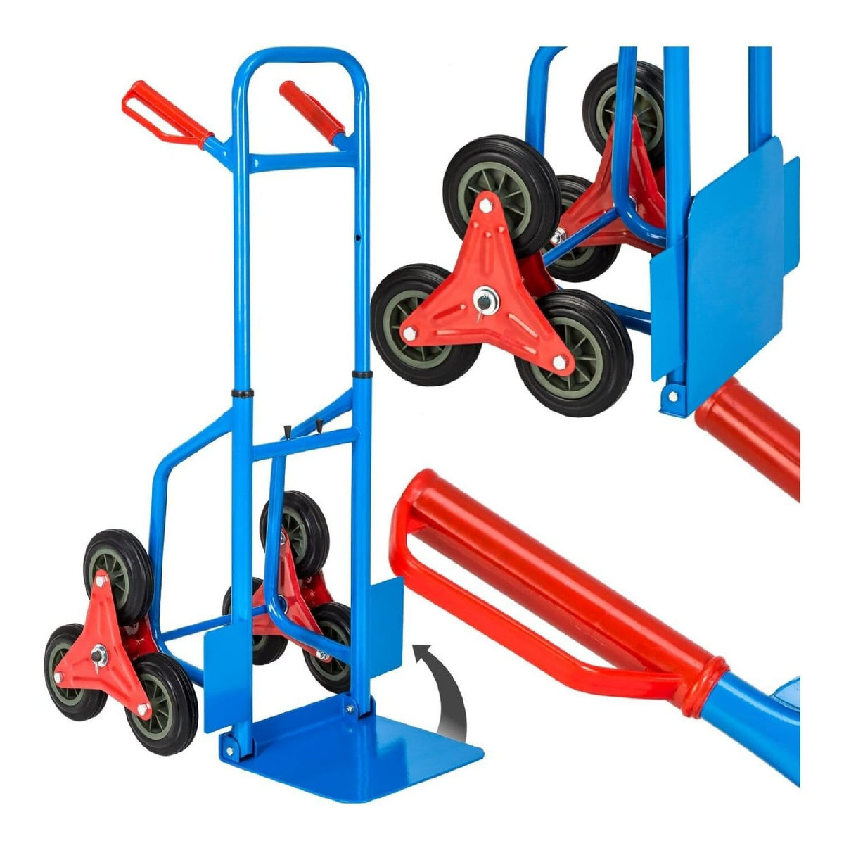 Carrelli a mano 200 kg 66 cm con PRATICO ROBUSTO USO carrello