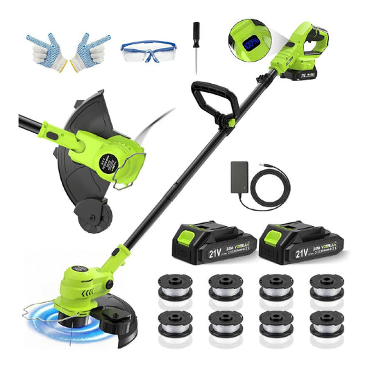 SCHERMO LCD Questo tagliaerba per giardino, Motofalce e decespugliatori 21 V