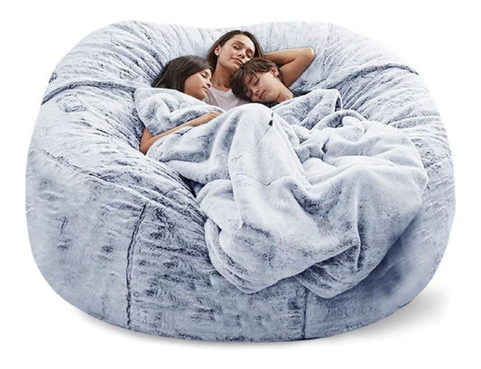 Sedie beanbag 130 cm 150 cm con Comodo rivestimento mobile microfibra