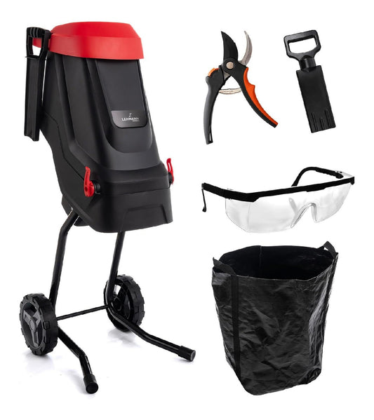 Trituratori e cippatrici 2600 W 45 mm con Prestazioni elevate biotrituratore giardino