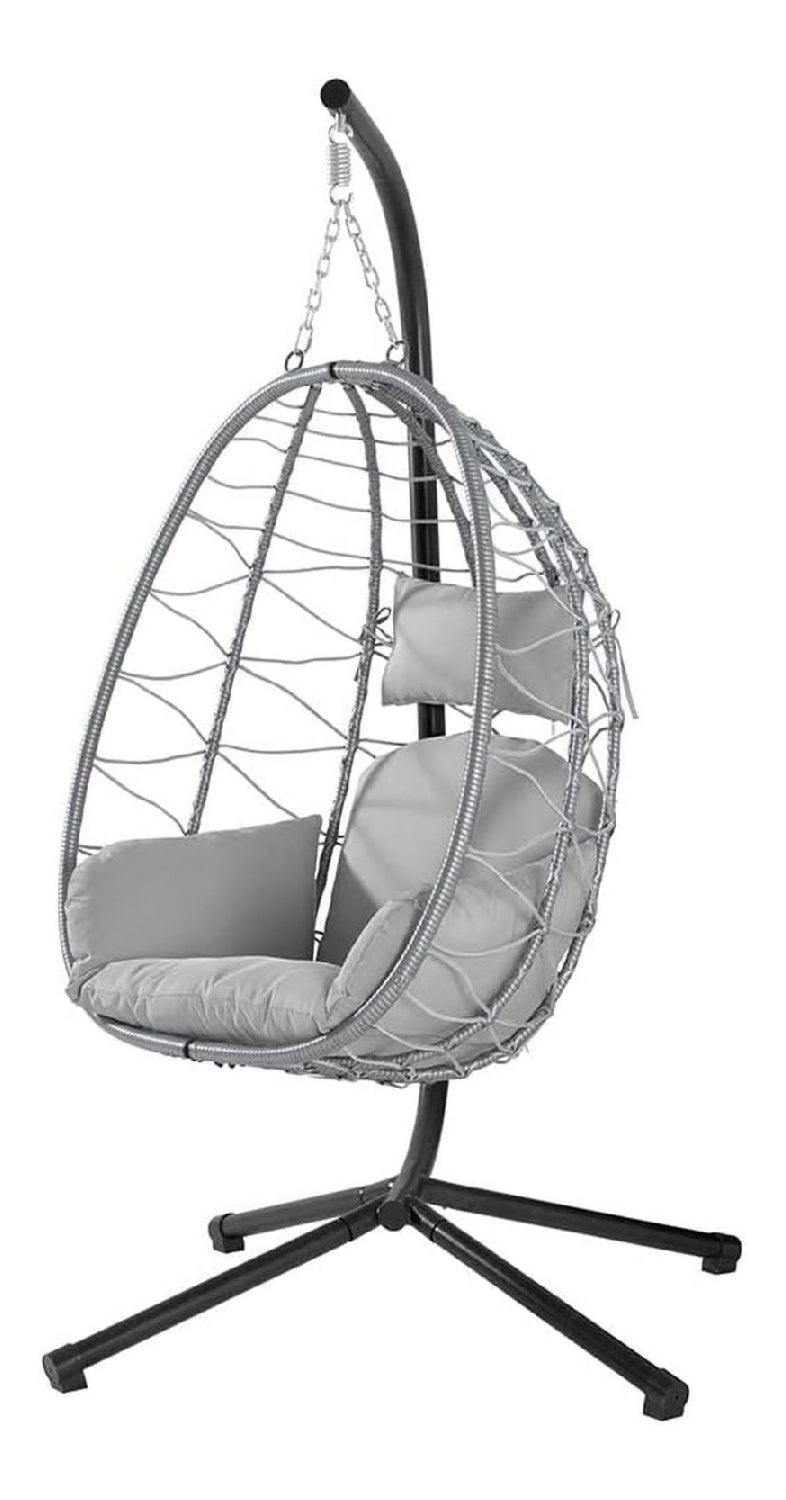 Goditi bellissimi momenti relax per giardino, Sedie sospese