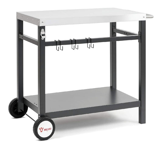 The barbecue trolley from Carrelli 81 cm 50 cm