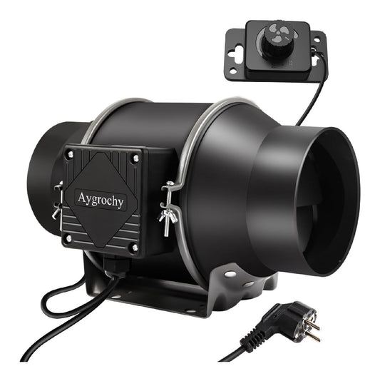 Velocita controllo flessibile Potente Attrezzatura per l'aerazione 55 W 150 mm