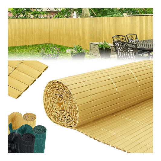 Schermi divisori e protettivi per giardino recinzione PVC realizzata robusto 10 m 80cm