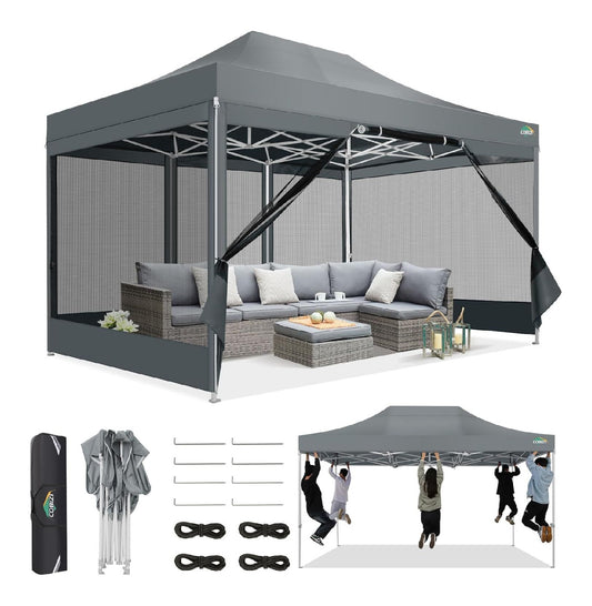 Gazebo con Resistente durevole esterno resistente