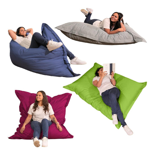 COMODO suo tessuto piacevole Sedie beanbag 180x140 cm