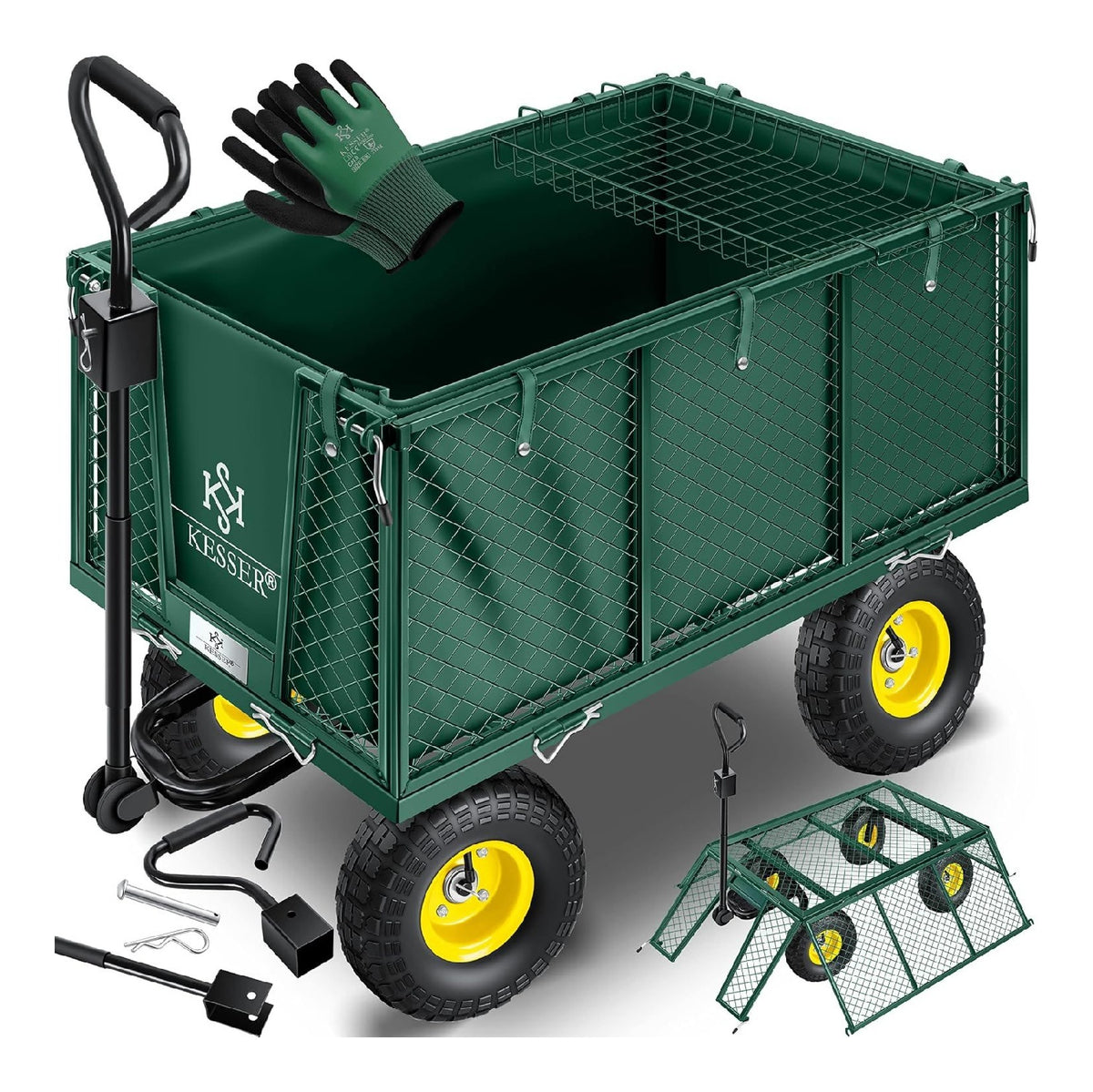 nostro carrello trasporto soluzione per giardino, Carrelli e vagoni