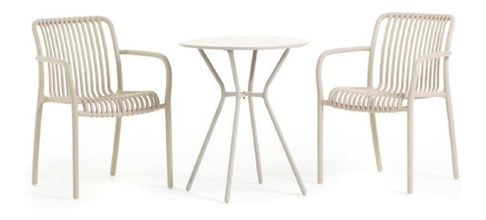 Set bistro per uso esterno IDEALE PICCOLI SPAZI Nathan