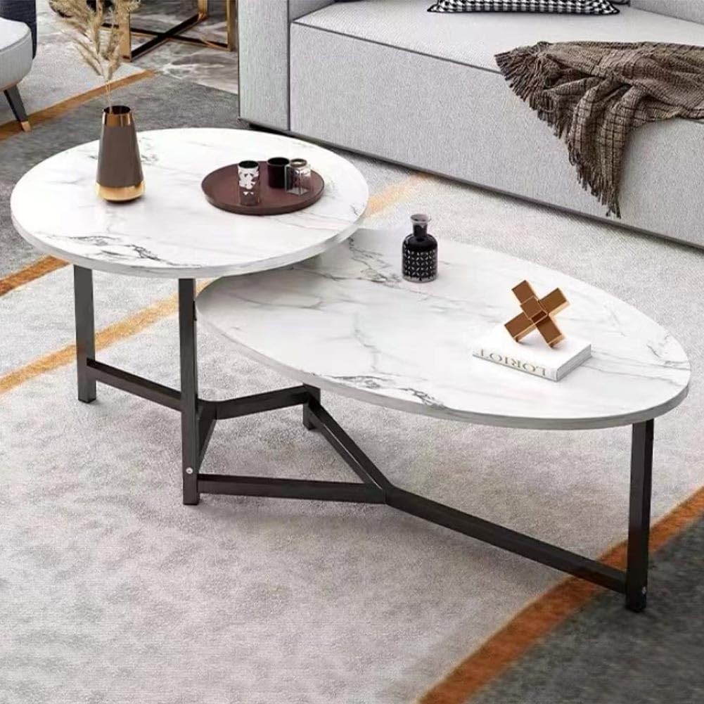 Kartell Sparkle 8805 Tavolino, PMMA, Naranja (Amber)