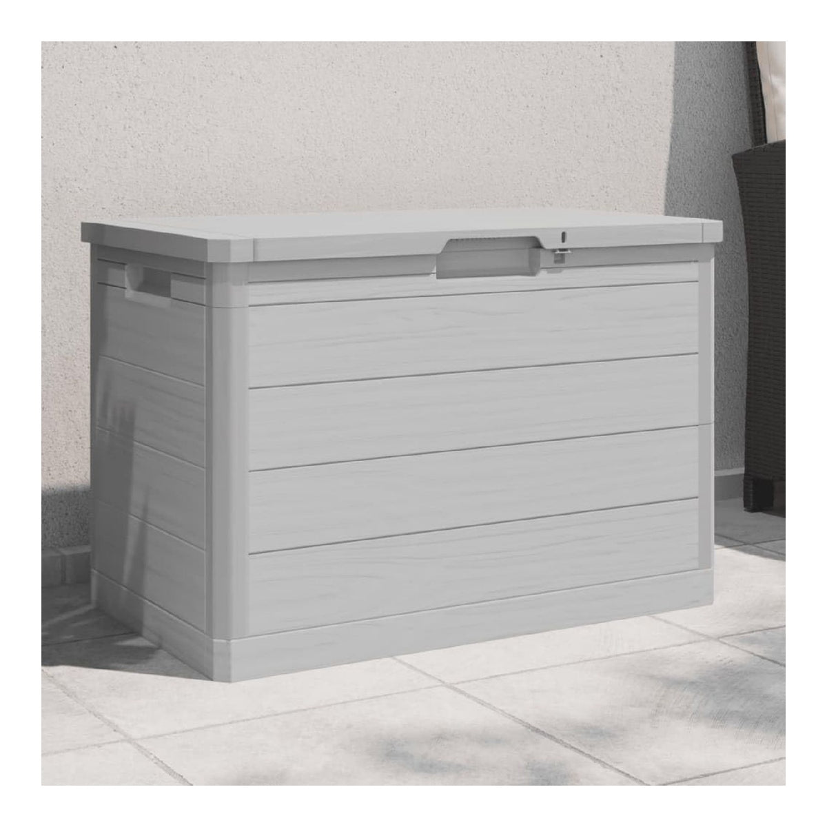 Cassapanche e bauli per uso esterno Chiusura chiave sicurezza Conserva 160 L 49 cm