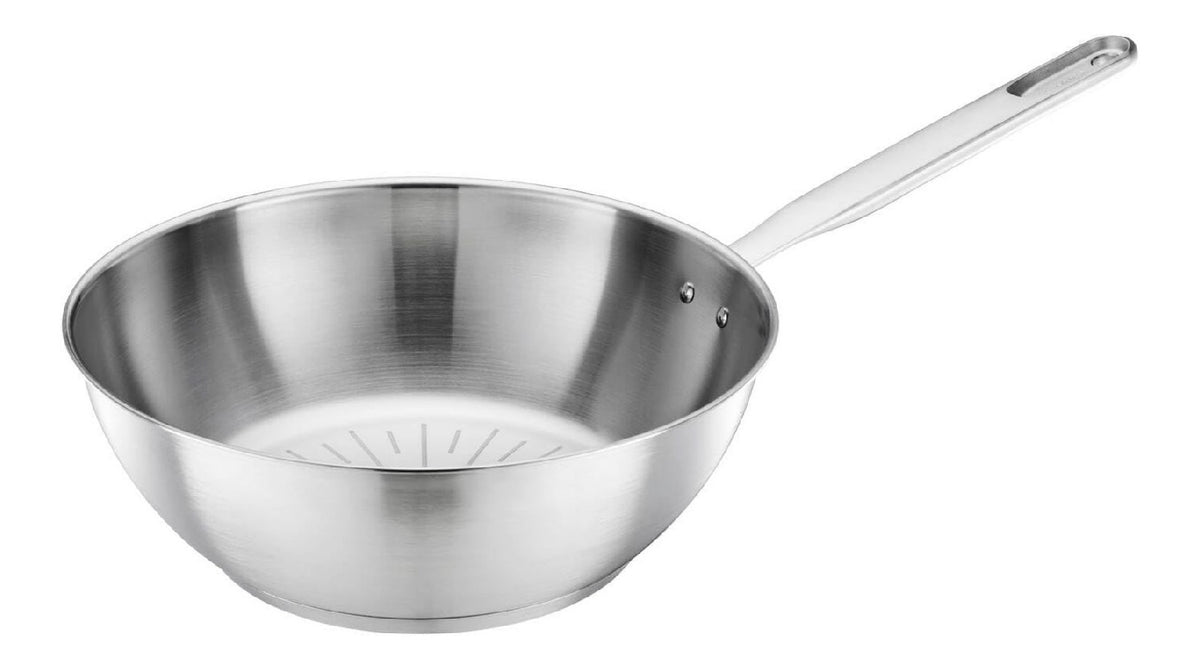 Wok Padella bordo alto saltare 28 cm 4,5 l