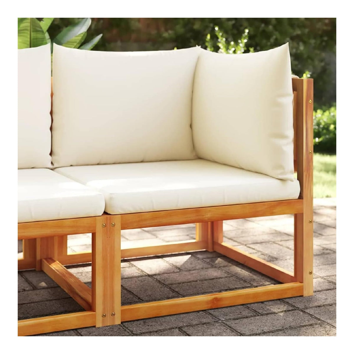 Divani Design intrecciato elegante Schienali 61,5 cm 29 cm