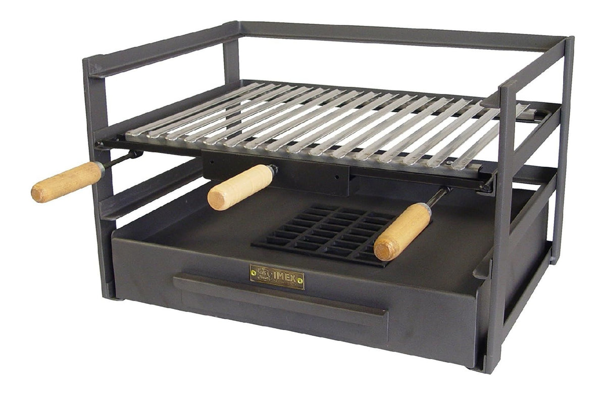 Barbecue a legna con Montaggio facile possibile utilizzare