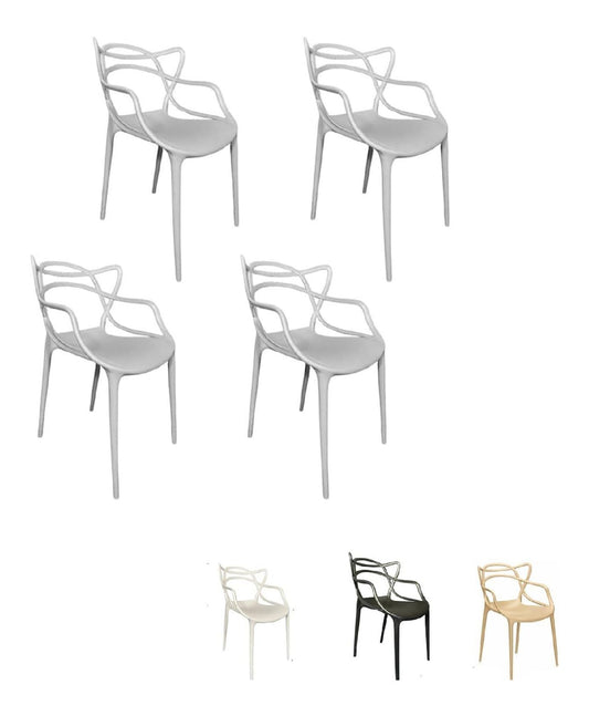 Sedie per tavolo da giardino per uso esterno Comfort Ergonomico nostre misurano 4 Kg 53x52x81 cm