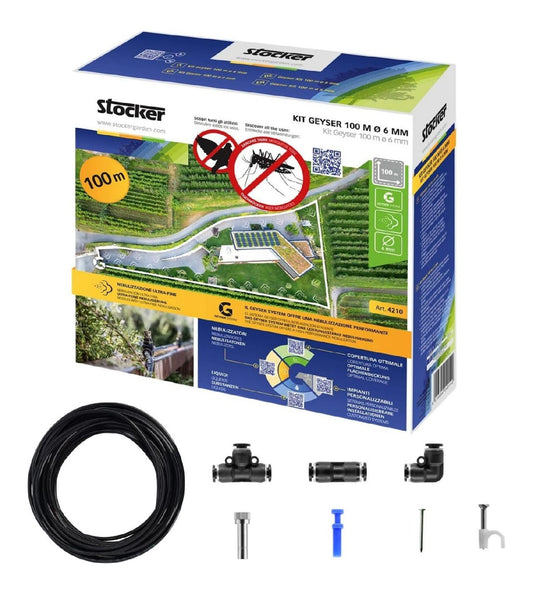Set di irrigazione Contenuto Completo Kit metri 6 mm