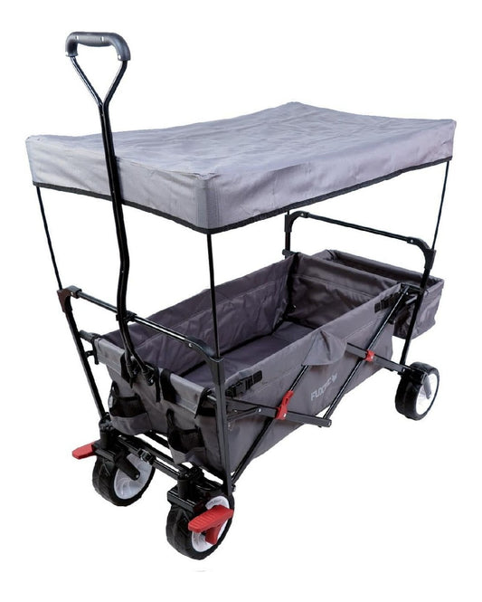Carrelli e vagoni per uso esterno carrello pieghevole giardino disponibile 75 kg 18 cm