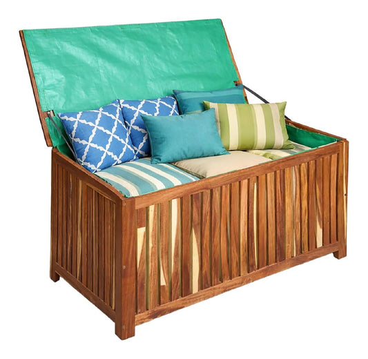 Spazio stoccaggio baule giardino per giardino, Cassapanche e bauli 50 cm 100 kg