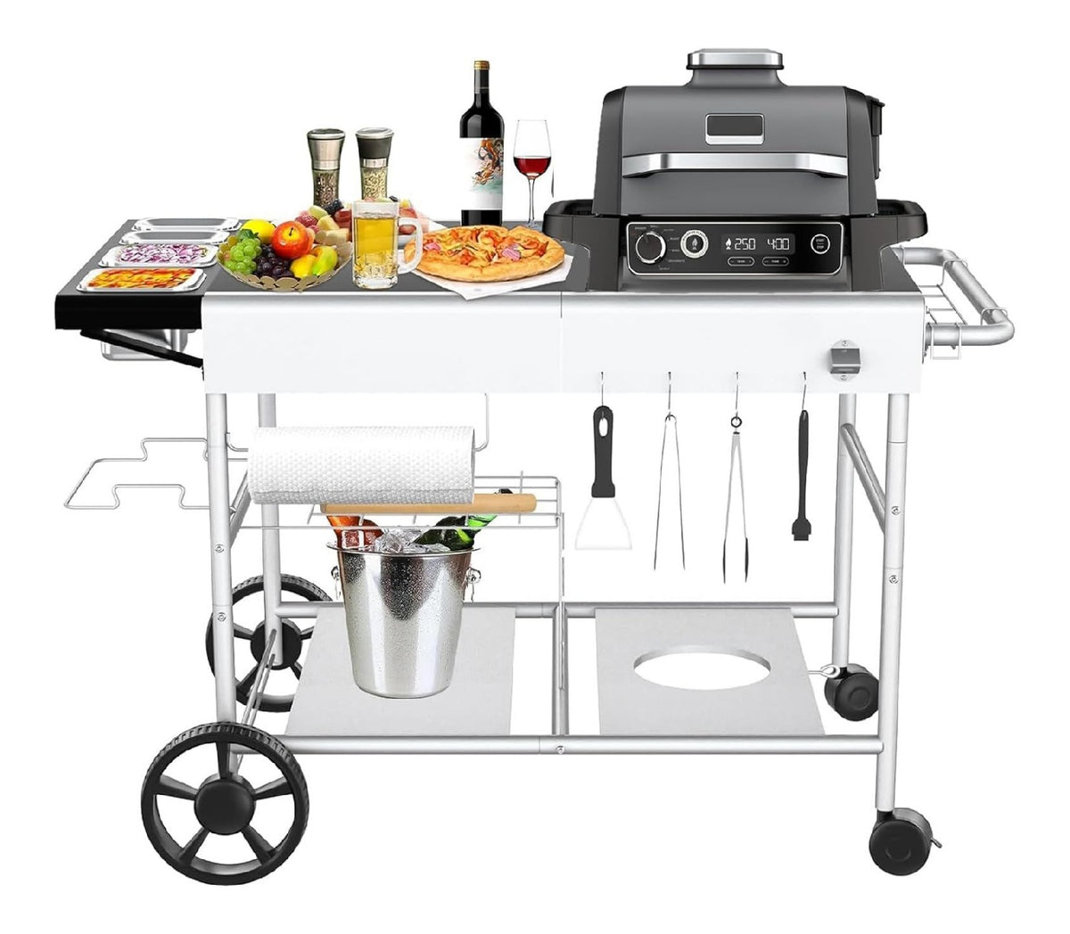 Carrelli portavivande Compatibilita Sostituzione tavolo forno 63,5 cm 128 cm